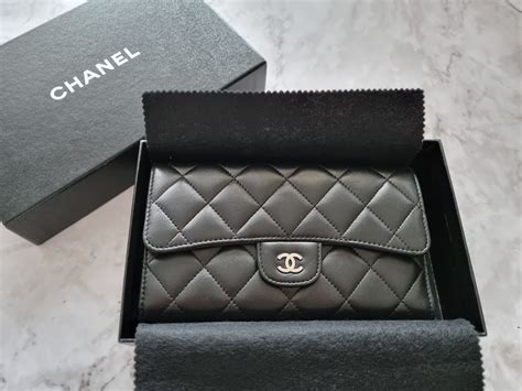 chanel geldbörse sale|Chanel leather purses.